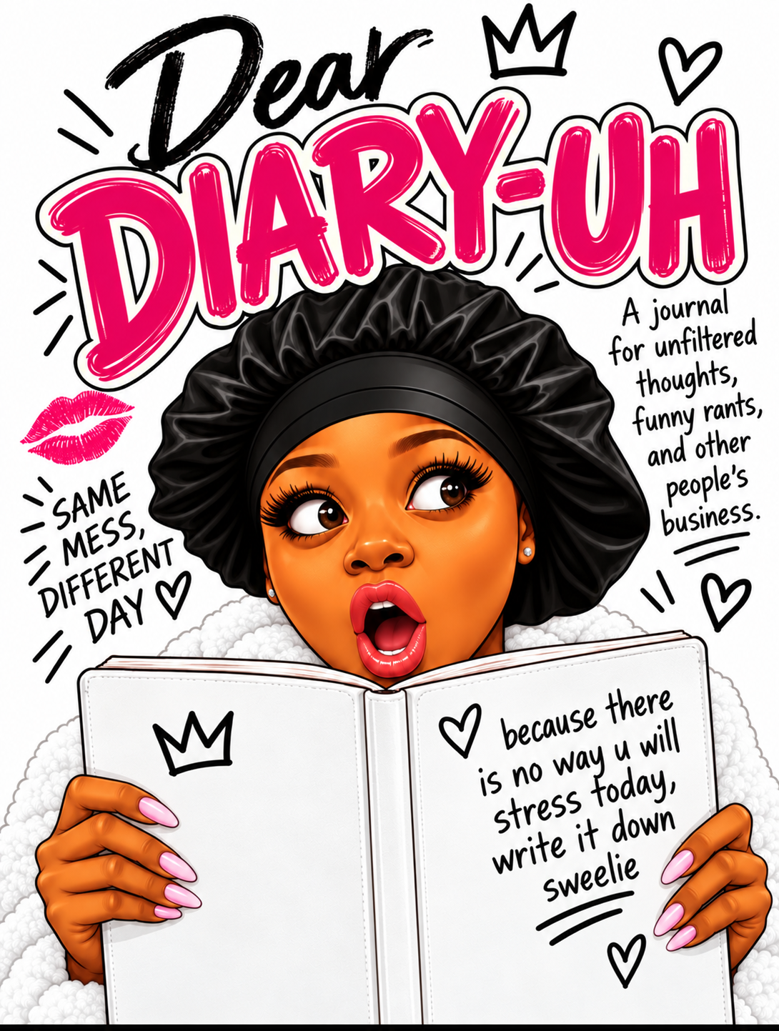 White Dear Diary-uh cover preview