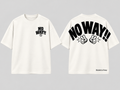 NO WAY!! Two-Finger Shirt — White