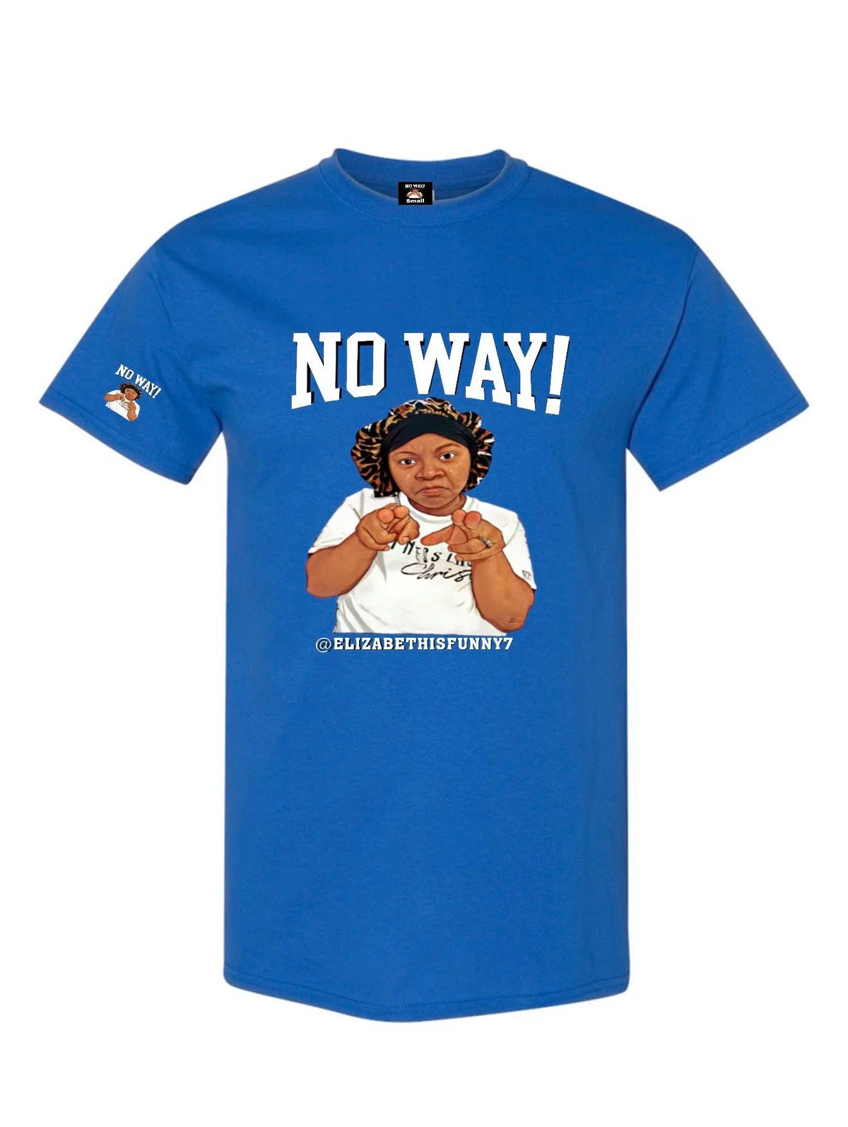 NO WAY! royal blue