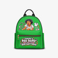 Nurse Liz No Bad Shift backpack – Green, front
