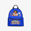 Nurse Liz No Bad Shift backpack – Royal Blue, front